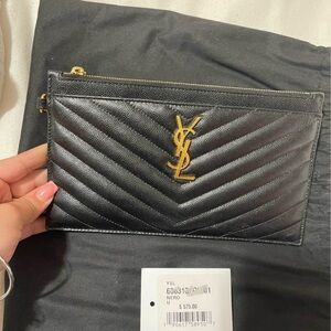 YSL large pouch